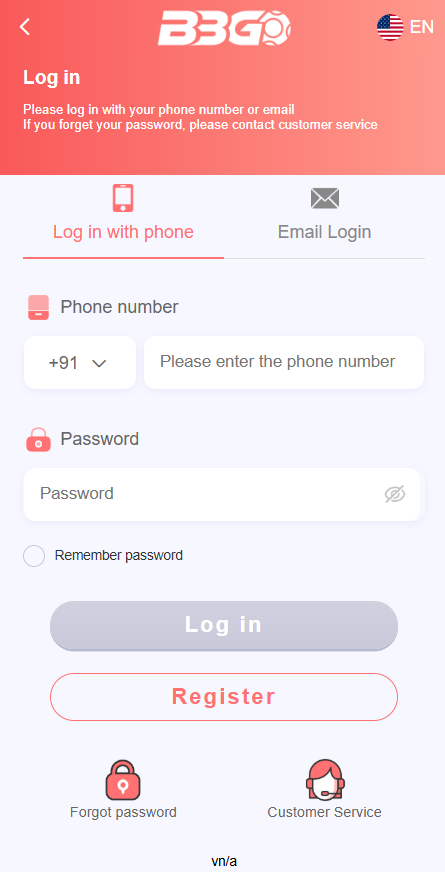 BBGO Login